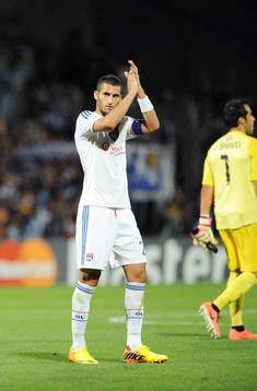  Maxime GONALONS - 20.08.2013 - Lyon / Real Sociedad - Ligue des Champions Play Off