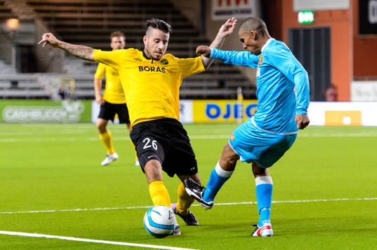 Elfsborgs Mikkel Backmann går in