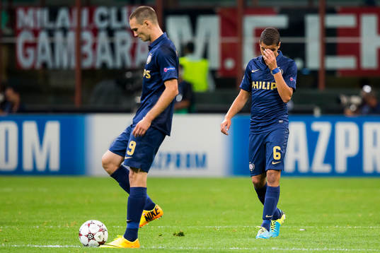 MILAAN, AC Milan - PSV, voetbal, kwalificatie Champions