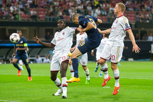 MILAAN, AC Milan - PSV, voetbal, kwalificatie Champions