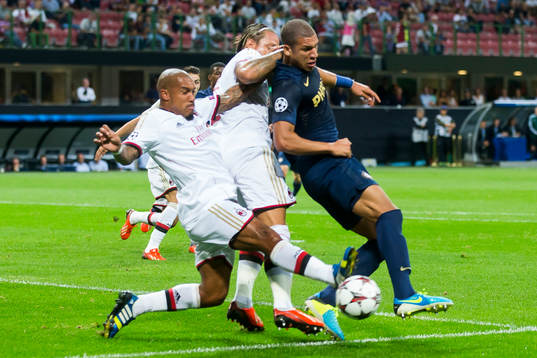 MILAAN, AC Milan - PSV, voetbal, kwalificatie Champions