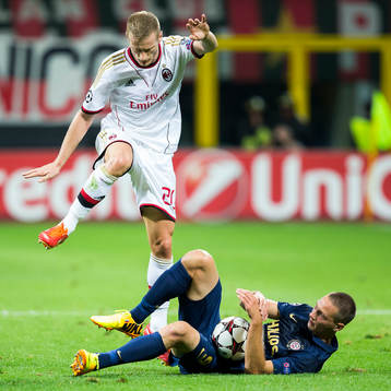 MILAAN, AC Milan - PSV, voetbal, kwalificatie Champions