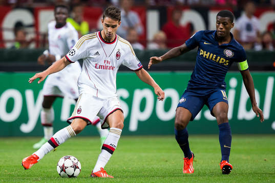 MILAAN, AC Milan - PSV, voetbal, kwalificatie Champions