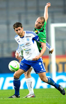 Värnamos Carlos Gaete Moggia och Gais Richard Spong