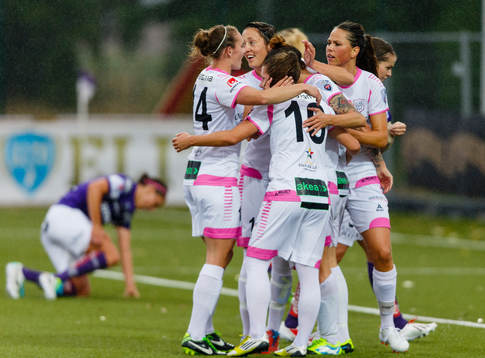 LdB Malmös Manon Melis, Therese Sjögran, Ramona Bachmann