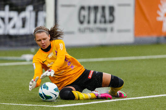 Jitex målvakt Jennifer Falk