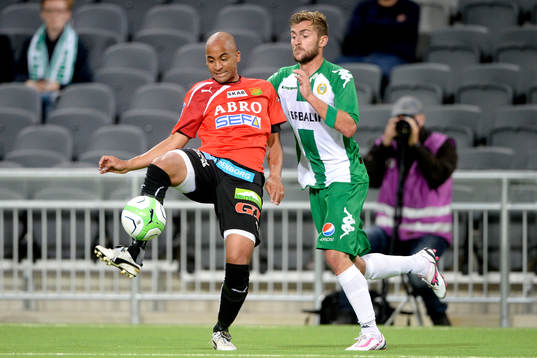 GAIS Jimmy Tamandi och Hammarbys Christophe Lallet