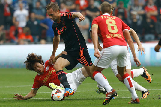 EINDHOVEN - PSV - AFC Ajax ,  Voetbal , eredivisie, seizoen