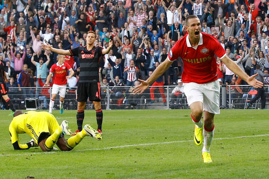 EINDHOVEN - PSV - AFC Ajax ,  Voetbal , eredivisie, seizoen