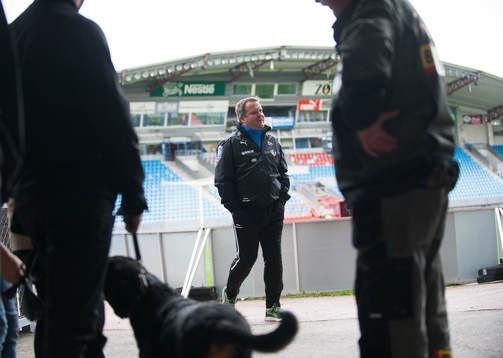 Bla gjennom flere bilder av Fotboll, Helsingborg, träning inför derbyt