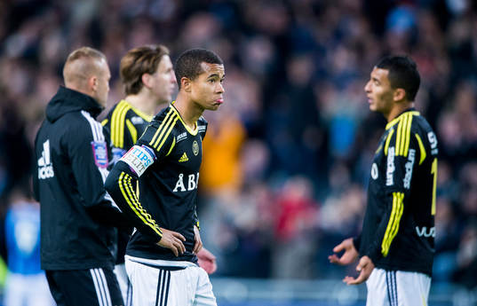 AIKs Robin Quaison hänger läpp