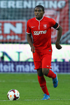  ENSCHEDE - FC Twente - FC Groningen, Eredivisie, voetbal, seizoen 2013-2014, Grolsch Veste, 29-08-2013, FC Twente speler Kyle Ebecilio