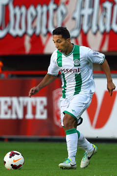  ENSCHEDE - FC Twente - FC Groningen, Eredivisie, voetbal, seizoen 2013-2014, Grolsch Veste, 29-08-2013, FC Groningen speler Tom Hiariej
