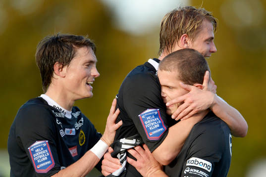 Elfsborgs Lasse Nilsson Simon Hedlund Joackim Jörgensen