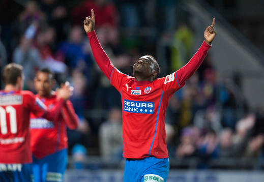 Helsingborgs Alvaro Santos har gjort 4-2