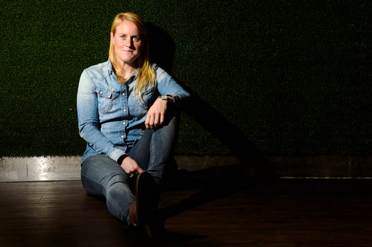 Sveriges målvakt Kristin Hammarström