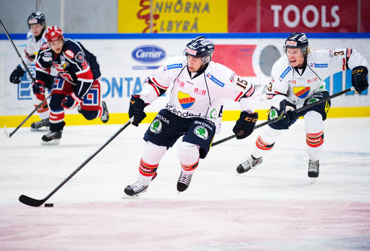 Djurgårdens Steve Saviano och Samuel Lofquist
