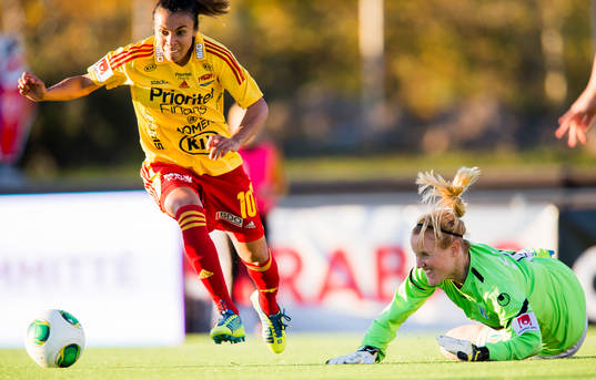 Tyresös Marta Vieira da Silva fintar Kopparbergs