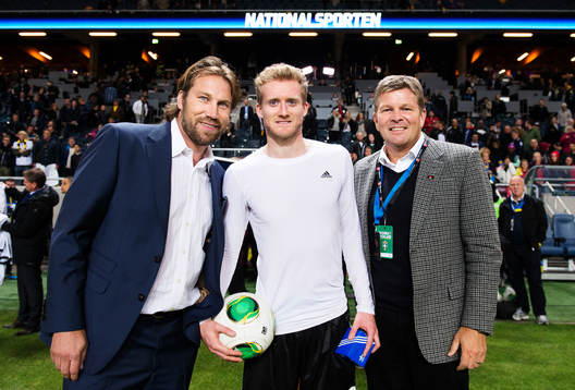 Peter Forsberg, Tysklands André Schürrle och Svenska
