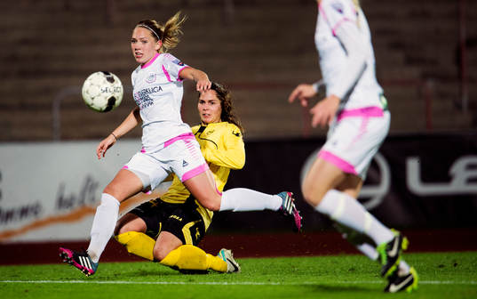 LdB Malmös Elin Rubensson och Lilleströms Oda Fugelsnes