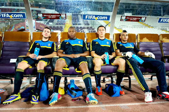 Sveriges Erdal Rakip, Carlos Strandberg, Johan Ramhorn och