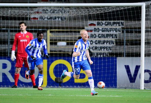 Esbjergs Hans Henrik Andreasen jublar