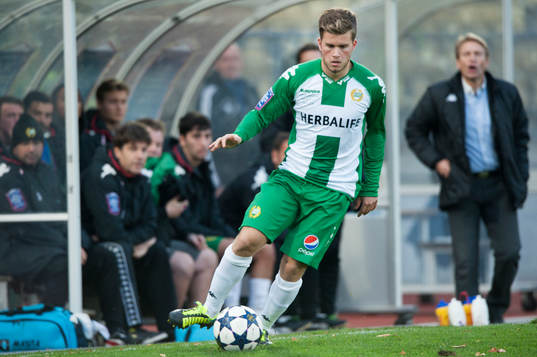 Hammarbys Nicklas Lindqvist påhejad