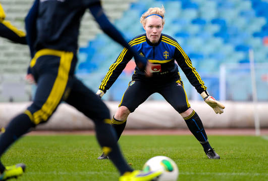 Sveriges målvakt Hedvig Lindahl