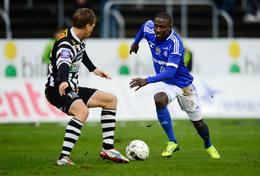 Landskrona BOIS Fredrik Svanbäck, Sundsvalls Pa Amat Dibba