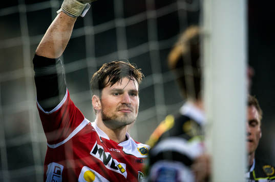 Landskrona BOIS målvakt Niklas Uddenäs