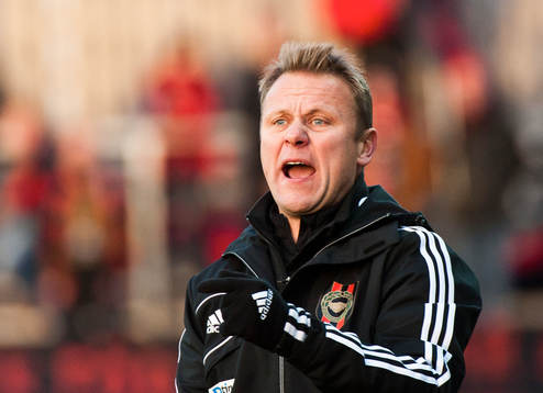 Brommpajkarnas tränare Roberth Björknesjö