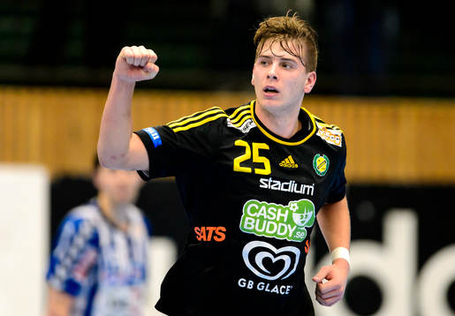 Sävehofs Olle Forsell-Schefvert jublar