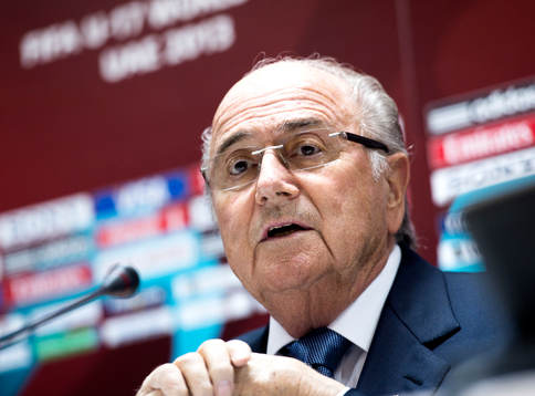 Fifas president Joseph Blatter