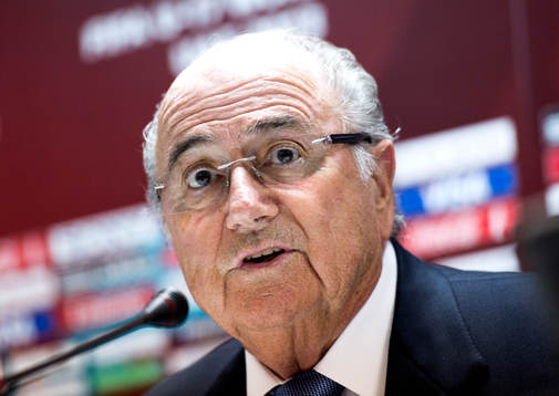 Fifas president Joseph Blatter