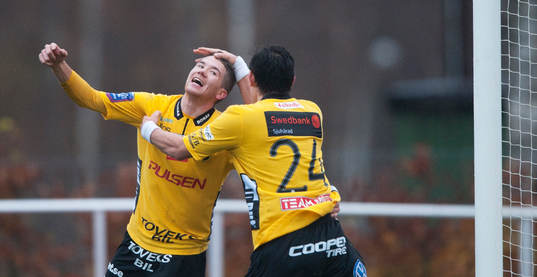  Elfsborgs Marcus Rohdén har gjort 0-4 och