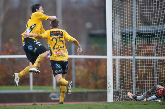  Elfsborgs Marcus Rohdén har gjort 0-4 och
