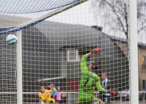  Elfsborgs Marcus Rohdén skjuter 2-0 i matchen i Svenska Cupen mellan Kristianstad och Elfsborg 10 november.