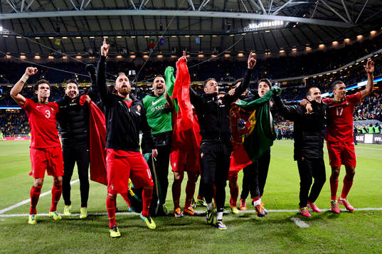 Portugal jublar