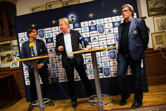 Bosse Andersson sportchef, Anders Grönhagen sportsligt