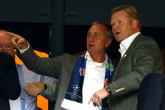 AMSTERDAM - Ajax - Barcelona ,  Voetbal Champions League ,