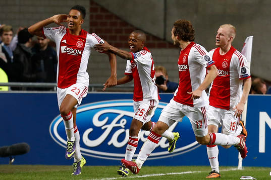 AMSTERDAM - Ajax - Barcelona ,  Voetbal Champions League ,