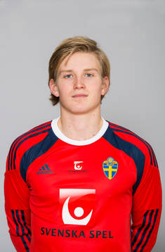 Porträtt på målvakt William Eskelinen