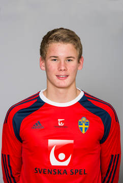Porträtt på målvakt Johan Brattberg