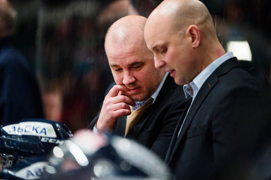 Djurgårdens assisterende tränare Stefan Nyman och