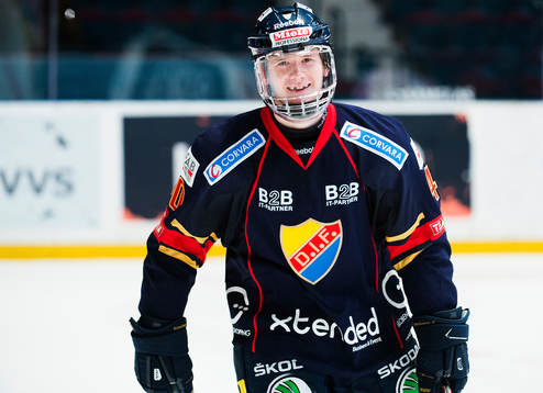 Djurgårdens Mattias Kalin  jublar