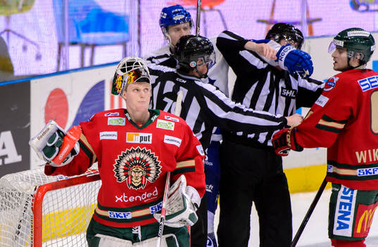 Frölundas målvakt Lars Johansson
