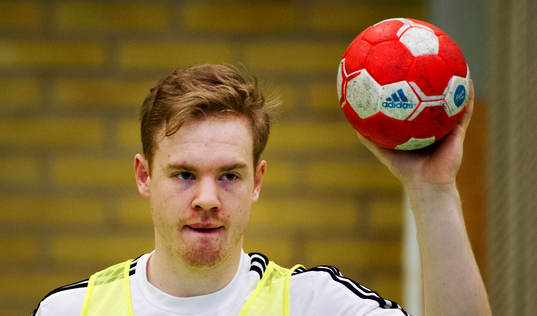 Magnus Persson när Sverige tränar