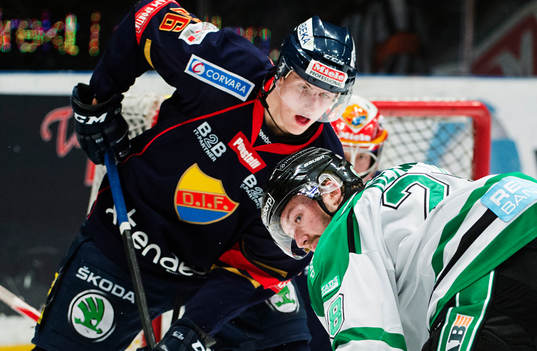Djurgårdens Philip Holm  och Rögles Joachim Nermark