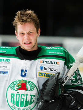 Rögles målvakt Brandon Maxwell