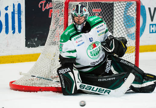 Rögles målvakt Brandon Maxwell